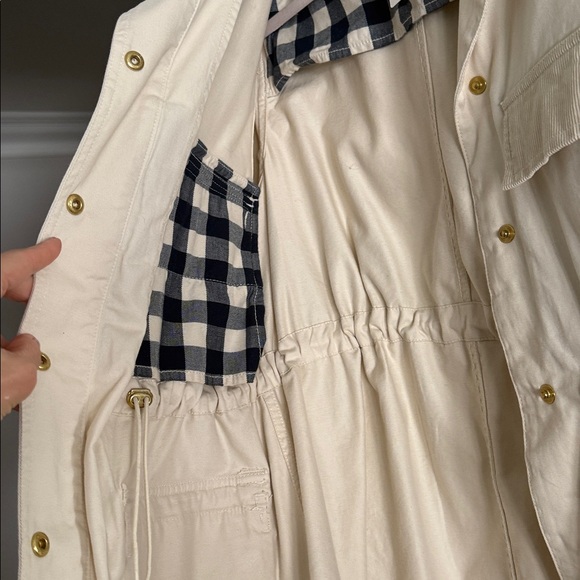 Barbour- Maeva-Utility Jacket, Cream-Size 10 - Picture 7 of 16